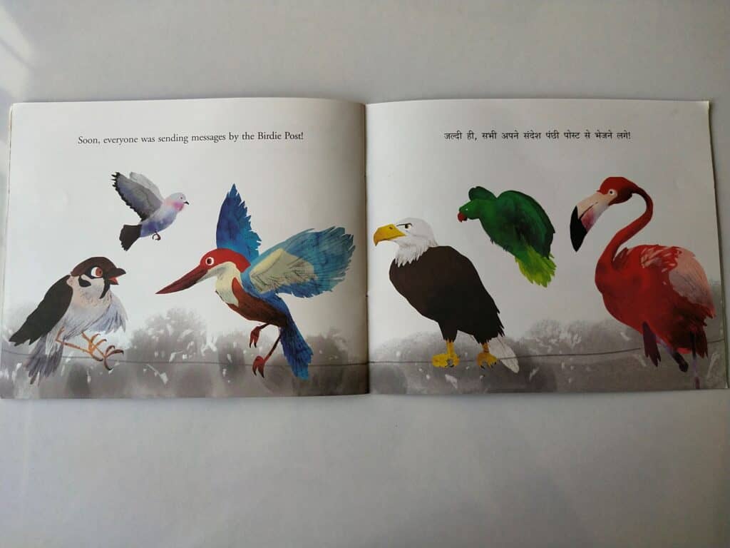 Birdie post became famous.
