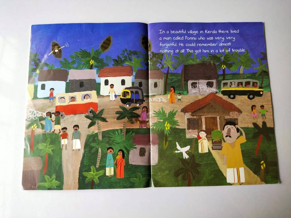 A beautiful village in Kerela.
