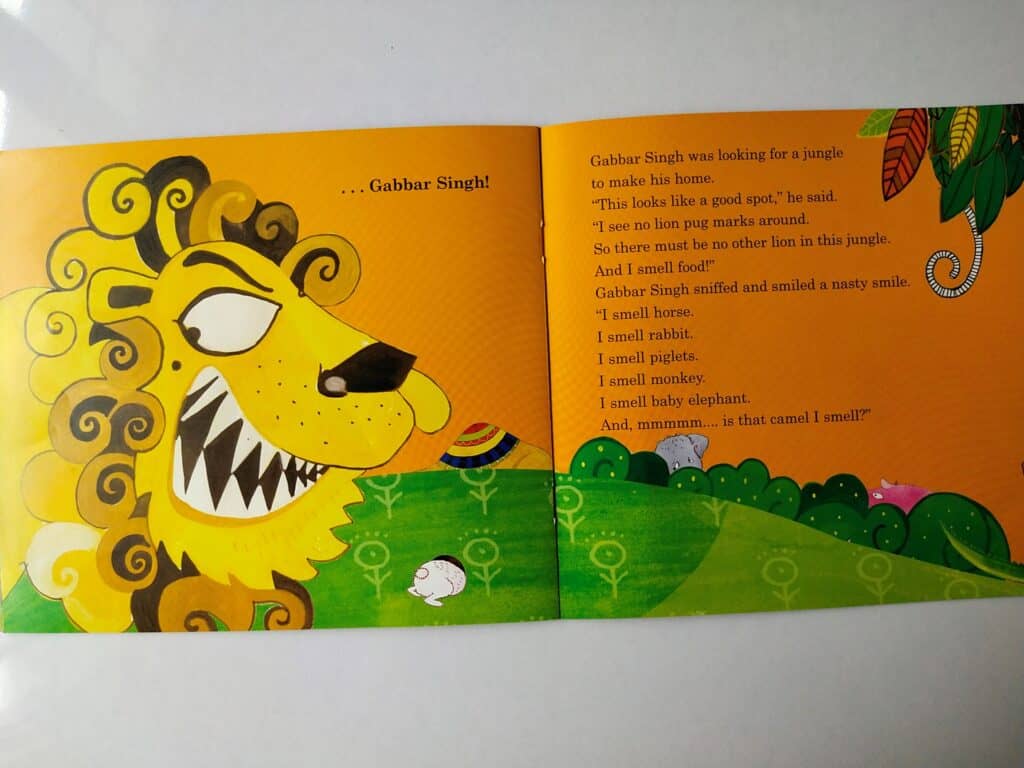 An evil lion decides to conquer this forest.