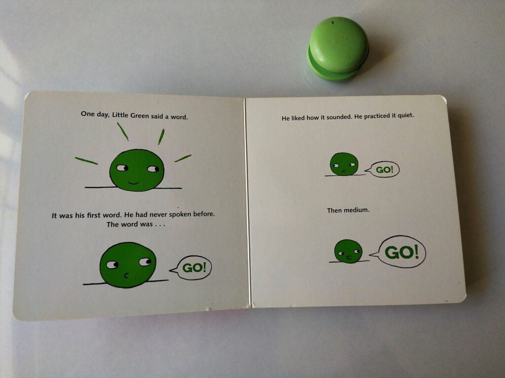 green pea says GO