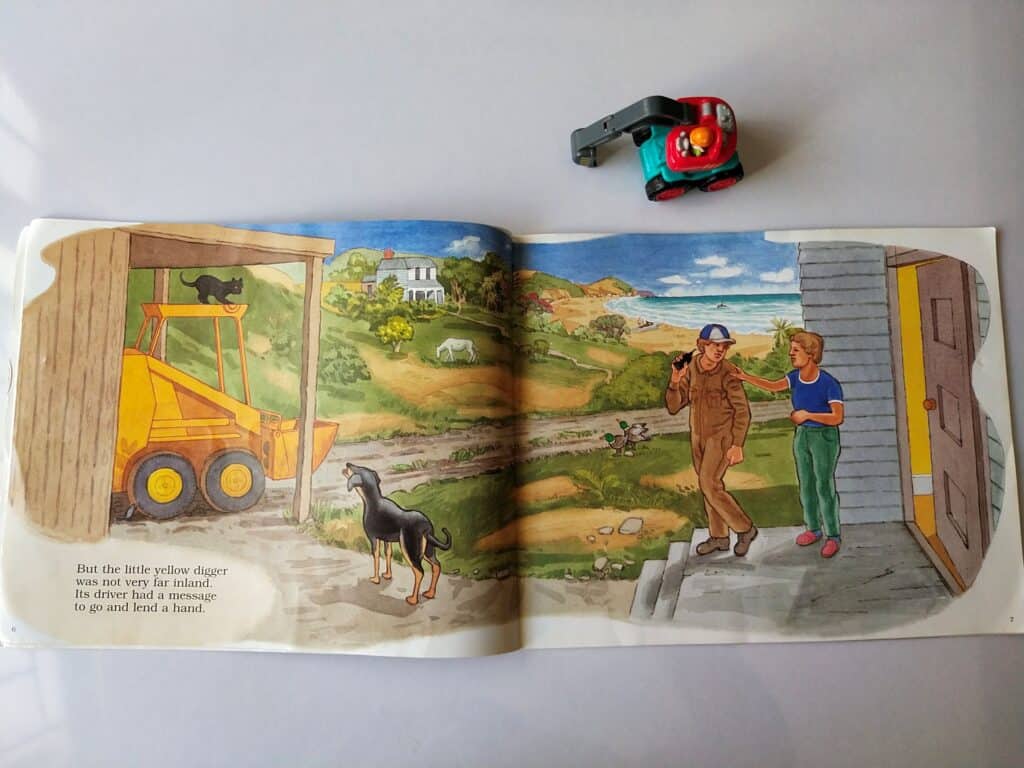 Little digger comes to the rescue.