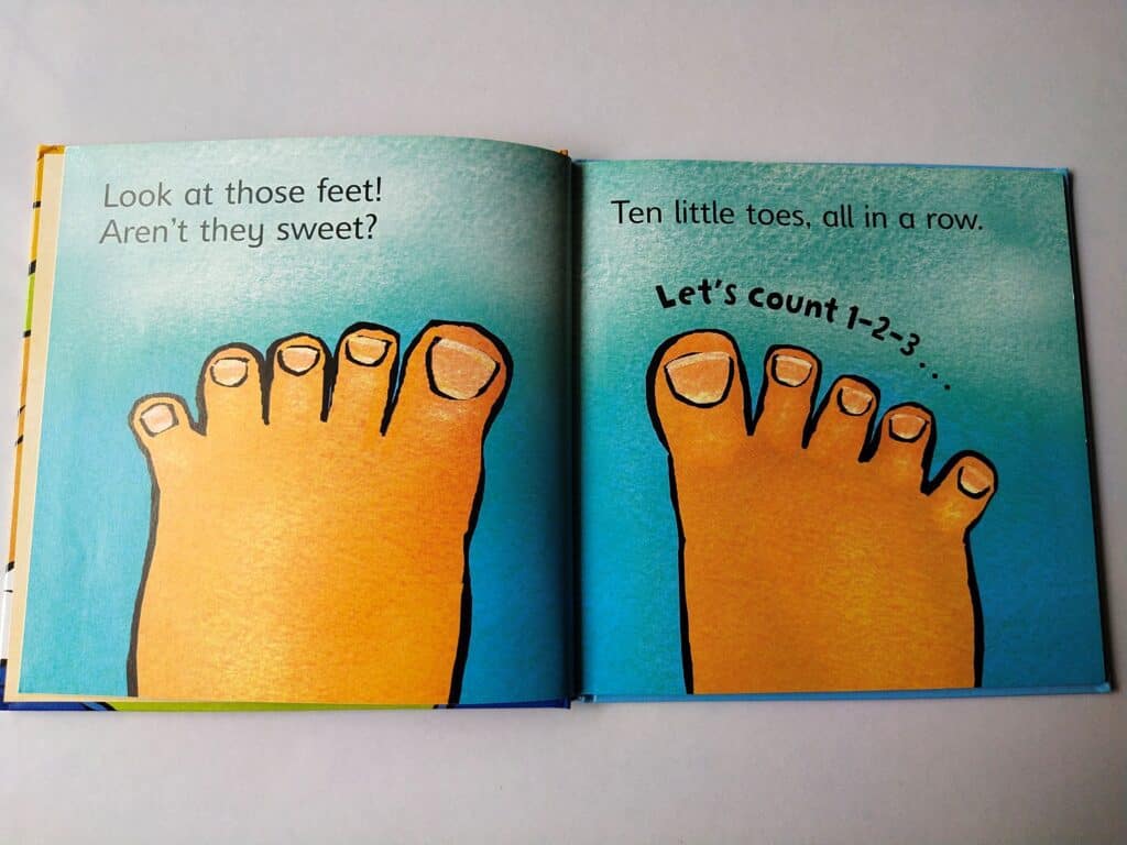 Let's count your toes