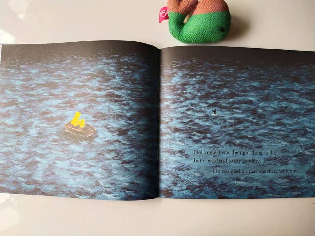 They together return the whale to the sea.