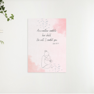 Isaiah 66:13 Bible Verse, Scripture Wall Art, Bible Quote, Instant Download, Christian wall art.