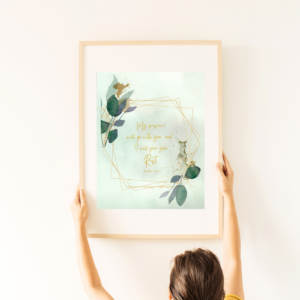 Exodus 33:14 Bible Verse, Scripture Wall Art, Bible Quote, Bible verse christian wall art, Instant Download.